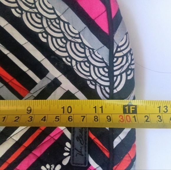 Vera Bradley Triple Zip Hipster Crossbody Bag Northern Stripes NWT $58 - Picture 7 of 7
